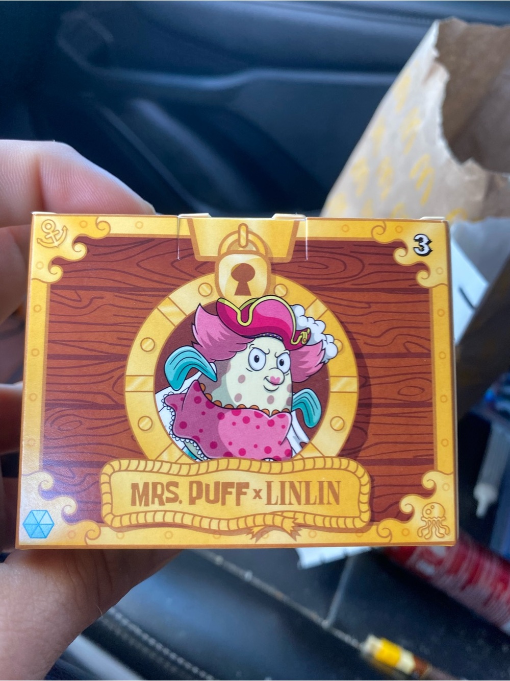 2026 McDonald's Happy Meal SpongeBob x One Piece Toy#03-Mrs. Puff & Linlin